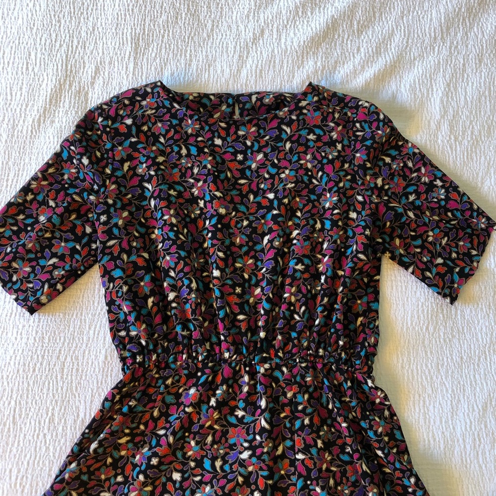 Colorful Vintage Mini Dress Size Small